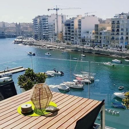 Appartement Splendid Seaside Retreat On Spinola Bay à San Ġiljan Extérieur photo